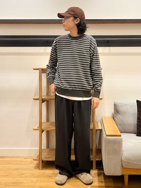 小林優介さん（メンズ・177cm）の秋コーディネート