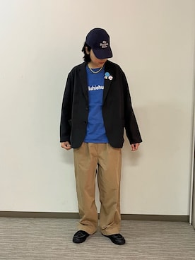「FORK&SPOON（フォークアンドスプーン）のアイテム」を使った、suke さん（メンズ・177cm）の春コーディネート