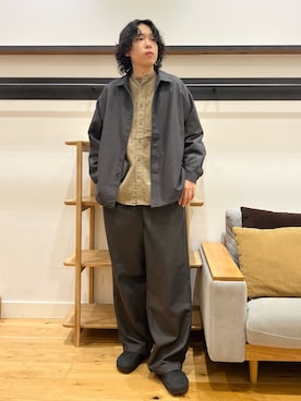 小林優介さん（メンズ・177cm）の秋コーディネート