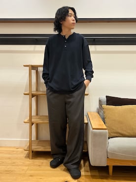 小林優介さん(メンズ・177cm)の秋コーディネート