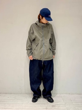 「newarrival」｜「アイテム（ナイロンジャケット）」を使った、suke さん（メンズ・177cm）の春コーディネート