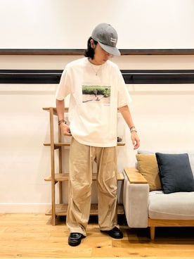 小林優介さん(メンズ・177cm)の夏コーディネート