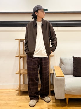 小林優介さん（メンズ・177cm）の秋コーディネート