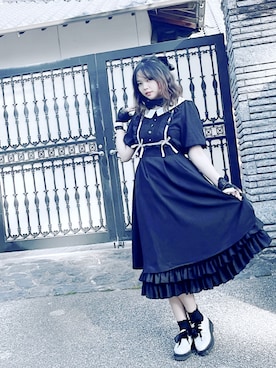 「axes femme（アクシーズファム）のアイテム（財布/小物）」を使った、Midoriさん（レディース・153cm）の冬コーディネート
