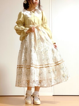 「axes femme（アクシーズファム）のアイテム（パンプス）」を使った、Midoriさん（レディース・153cm）の春コーディネート