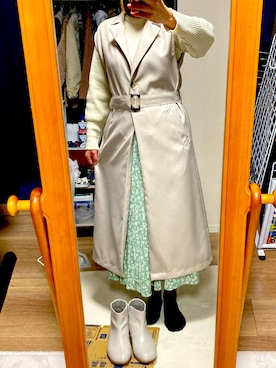 「rps（アールピーエス）のアイテム（ジャケット/アウター）」を使った、むまkさん（レディース・162cm）の春コーディネート