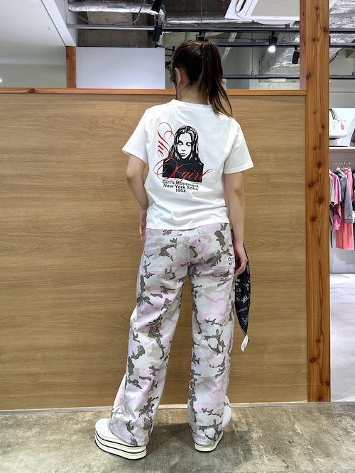 FACE LABEL LOOSE FIT EASY PANTS（その他パンツ）｜X-girl（エックス