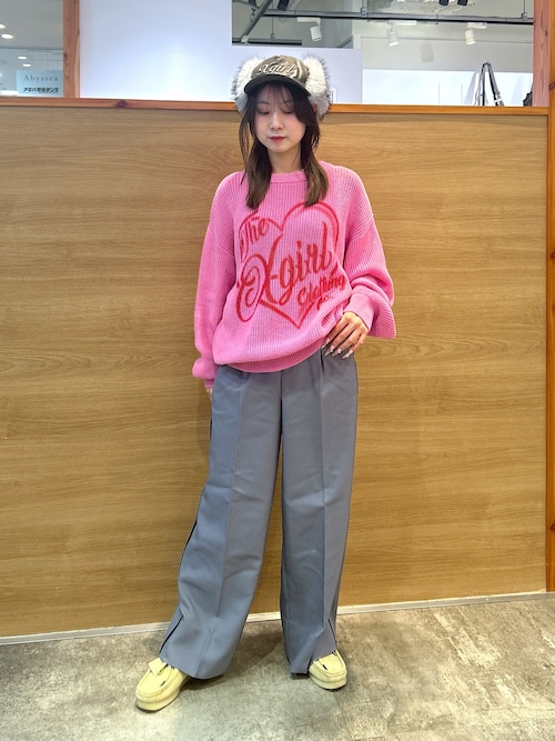 EMBOSSED LOGO PATCH EARFLAP CAP（キャップ）｜X-girl（エックス