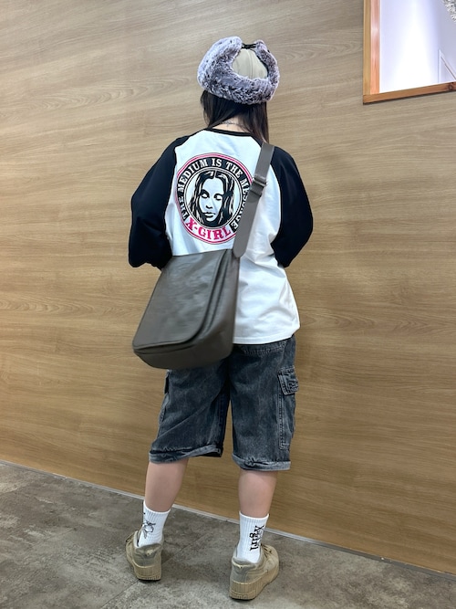 セール】TRIBAL HEART FAUX LEATHER MESSENGER BAG（ショルダーバッグ