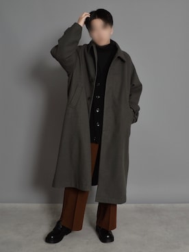 Loose/ルースのステンカラーコートを使った人気ファッション