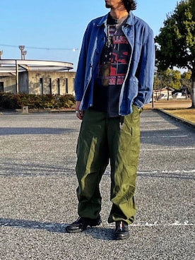 「M65」｜locksnapbroさん（メンズ・175cm）の春コーディネート