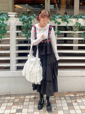 「アイテム（ブーツ）」を使った、ayuさん（レディース・166cm・20代）の夏コーディネート