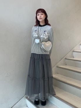 「アイテム（バレエシューズ）」を使った、ayuさん（レディース・166cm・20代）の夏コーディネート