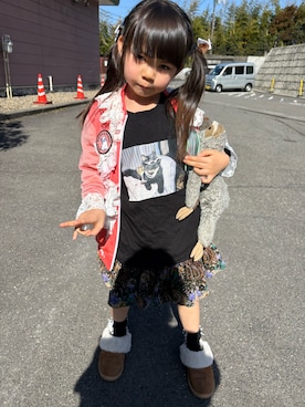 himi0606さん（キッズ・110cm）の冬コーディネート