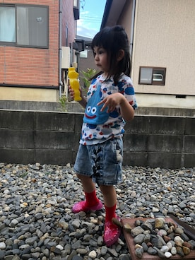 「meduse（メデュース）のアイテム」を使った、himi0606さん（キッズ・110cm）の夏コーディネート