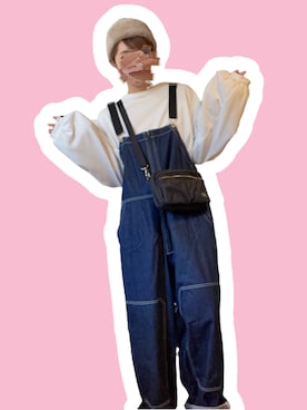 「PORTER（ポーター）のアイテム（バッグ）」を使った、WHY?さん（レディース・163cm）の冬コーディネート