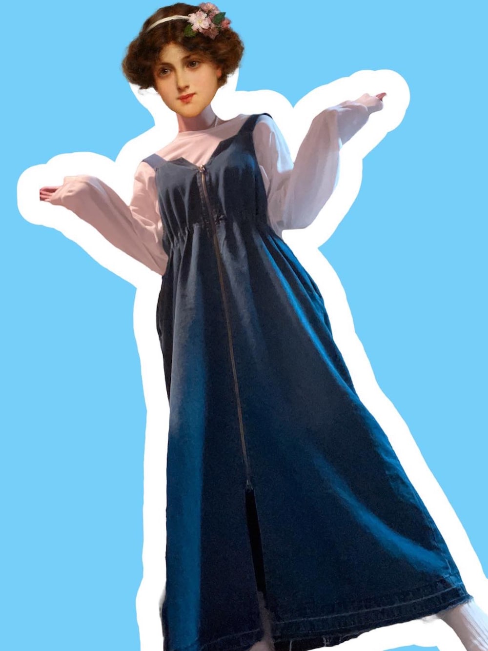 niko and… misayoさんプロデュース ジャンスカ WAYデニムジャンパー