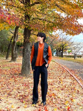 「INGNI（イング）のアイテム（ジャケット/アウター）」を使った、辻ちゃんさん（メンズ・165cm）の冬コーディネート