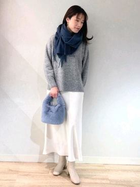 Itaniさん（レディース・163cm）の冬コーディネート