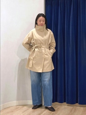 「NOLLEY’S（ノーリーズ）のアイテム」を使った、Itaniさん（レディース・163cm）の冬コーディネート