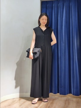 「NOLLEY’S（ノーリーズ）のアイテム（アクセサリー）」を使った、Itaniさん（レディース・163cm）の夏コーディネート