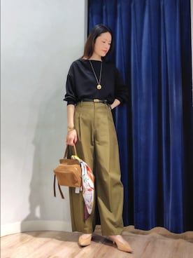 Itaniさん（レディース・163cm）の秋コーディネート