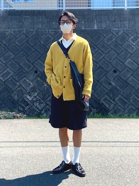 「Wizzard（ウィザード）のアイテム」を使った、KAI_busyさん（メンズ・177cm）の春コーディネート