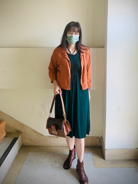 「みどり」｜adagioleさん（レディース・165cm）の冬コーディネート