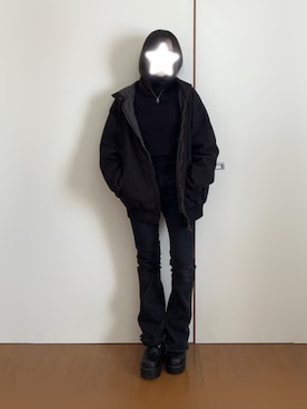 「Java（ジャバ）のアイテム」を使った、ひつじさん（レディース・154cm）の冬コーディネート