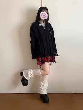 ひつじさん（レディース・154cm）の冬コーディネート