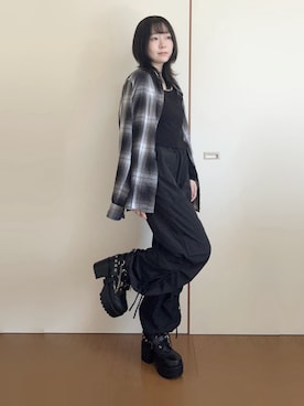 「お洒落さんとつながりたい」｜ひつじさん（レディース・154cm）の秋コーディネート