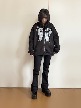 「お洒落さんとつながりたい」｜ひつじさん（レディース・154cm）の秋コーディネート