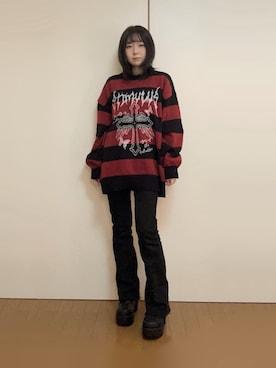 「アイテム（その他）」を使った、ひつじさん（レディース・154cm）の冬コーディネート