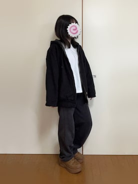 「Java（ジャバ）のアイテム」を使った、ひつじさん（レディース・154cm）の冬コーディネート