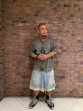 「Danke schon」｜ryuki aotoさん（メンズ・169cm）の夏コーディネート