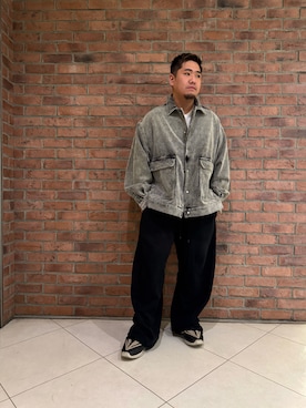 「アイテム（カバーオール）」を使った、ryuki aotoさん（メンズ・169cm・20代）の秋コーディネート