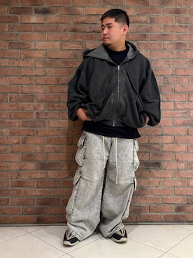 「アイテム（パンツ）」を使った、ryuki aotoさん（メンズ・169cm）の秋コーディネート
