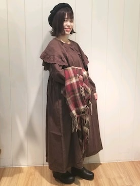 やま🌸さん（レディース・152cm）の秋コーディネート