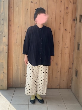 「Samansa Mos2（サマンサ モスモス）のアイテム」を使った、morizeさん（レディース・152cm）の夏コーディネート