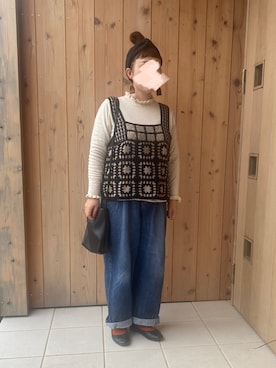 「studio CLIP（スタディオクリップ）のアイテム」を使った、morizeさん（レディース・152cm）の冬コーディネート