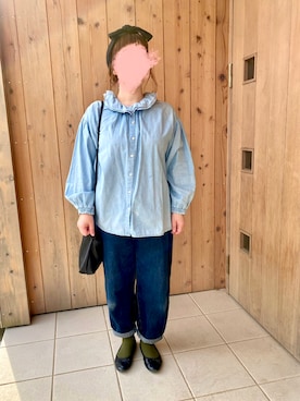 「Libra Cue（リブラ キュー）のアイテム」を使った、morizeさん（レディース・152cm）の春コーディネート