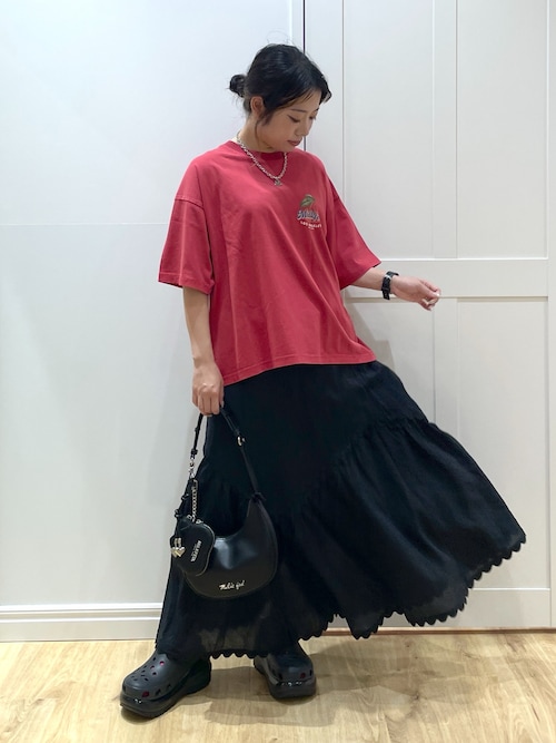【非売品】MILKFED ミルクフェド　ロングスカート セール】DETACHABLE LACE SKIRT（スカート）｜MILKFED.（ミルク