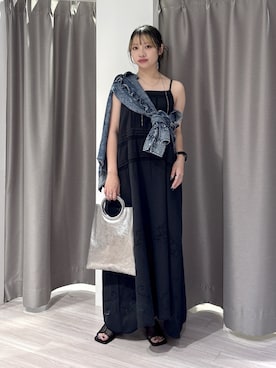 「ROSE BUD（ローズバッド）のアイテム」を使った、SAKI 🍣さん（レディース・151cm）の夏コーディネート