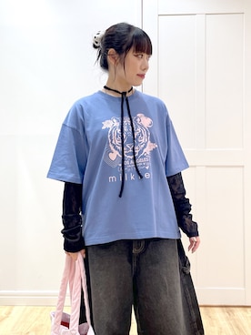 「アイテム（キーホルダー）」を使った、SAKI 🍣さん（レディース・151cm）の秋コーディネート