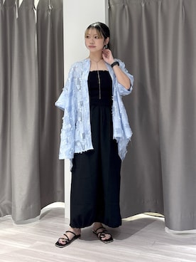 「ROSE BUD（ローズバッド）のアイテム」を使った、SAKI 🍣さん（レディース・151cm）の夏コーディネート