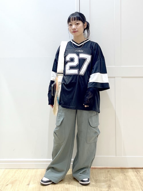 MILKFED.（ミルクフェド） tシャツ HEAVEN27 FOOTBALL SHIRT