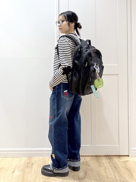 SAKI 🍣さん（レディース・151cm）の春コーディネート