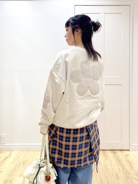 「アイテム（キーホルダー）」を使った、SAKI 🍣さん（レディース・151cm）の秋コーディネート