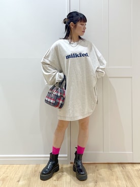 「アイテム（キーホルダー）」を使った、SAKI 🍣さん（レディース・151cm）の夏コーディネート