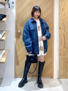 SAKI 🍣さん（レディース・151cm）の冬コーディネート